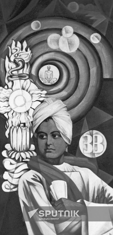 Portrait of Vivekananda