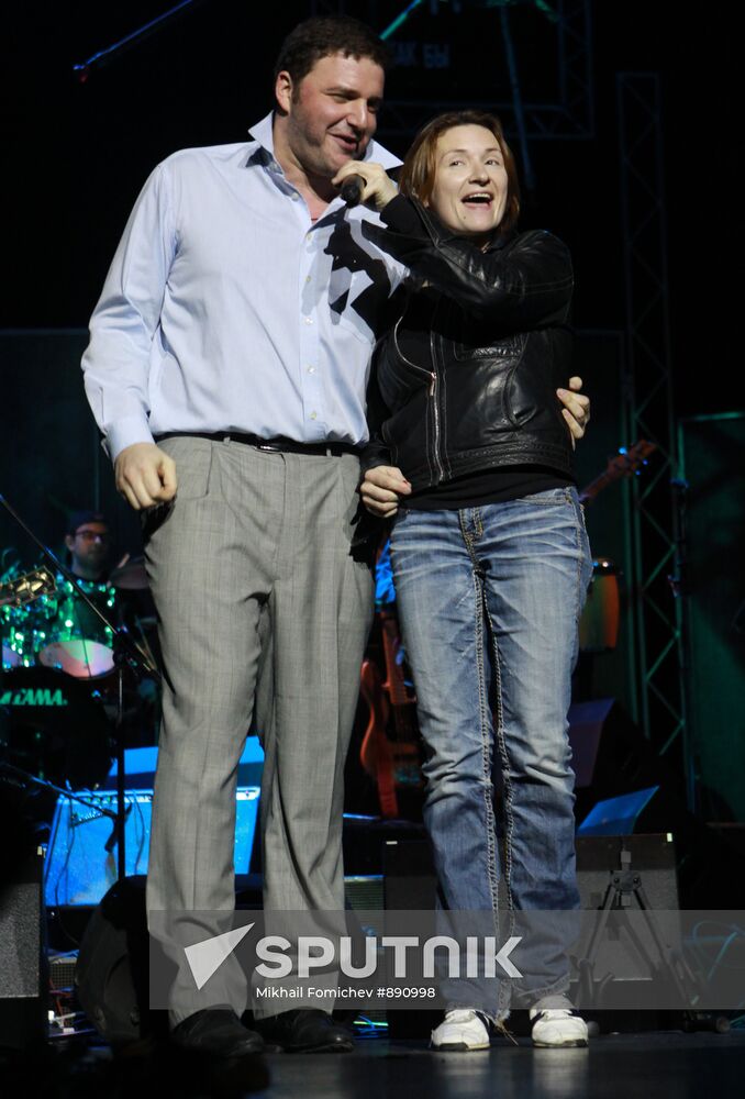 Maxim Vitorgan and Diana Arbenina