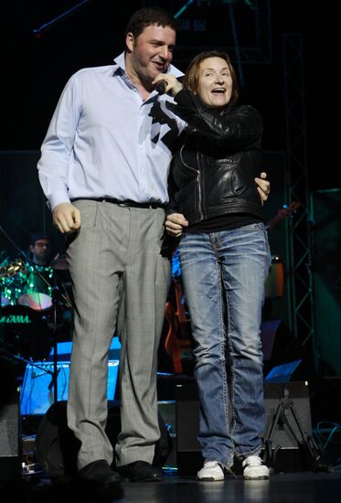 Maxim Vitorgan and Diana Arbenina