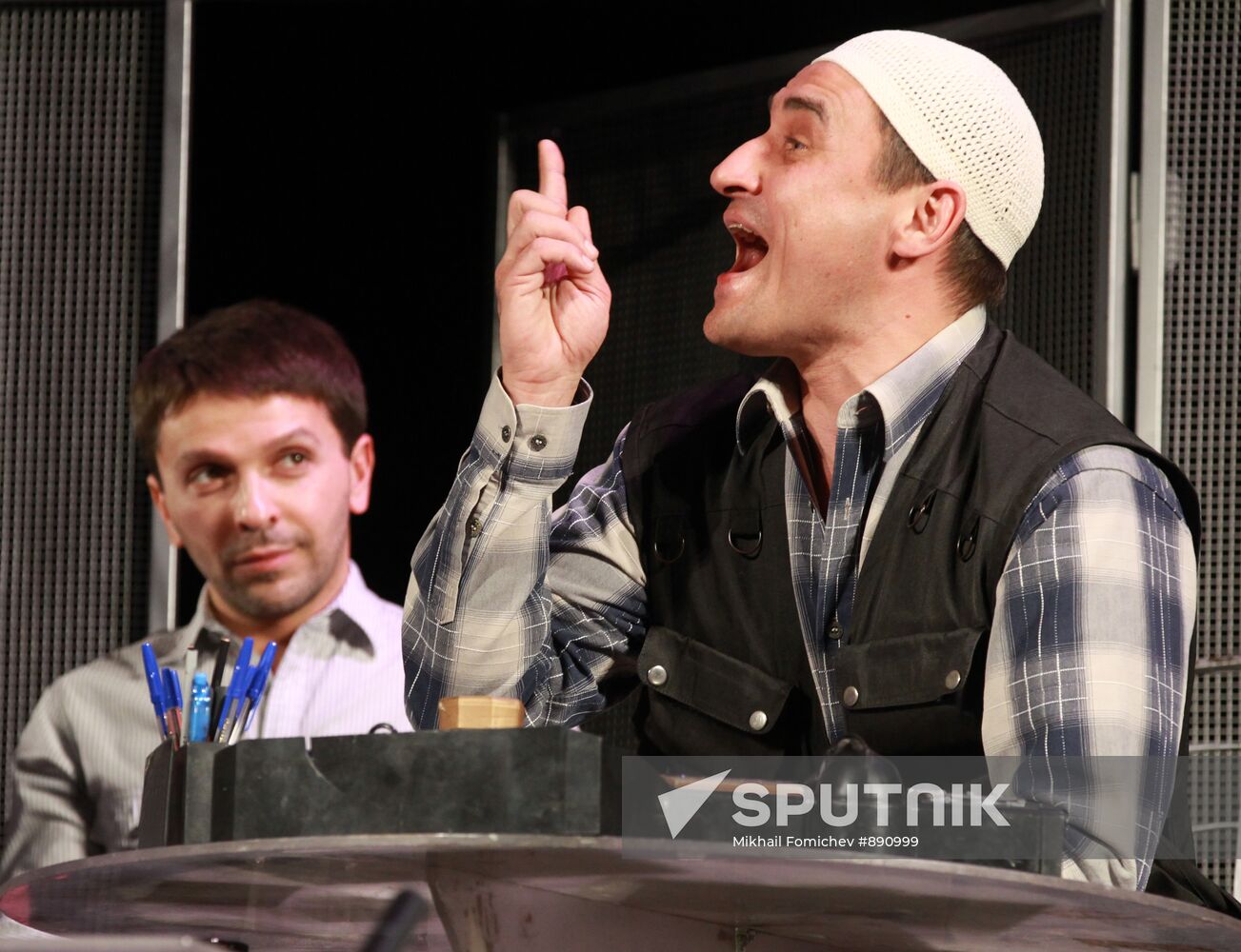 Leonid Barats and Kamil Larin