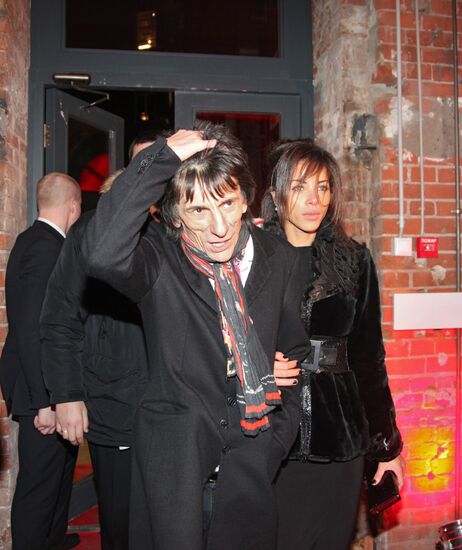 Guitar player Ronnie Wood