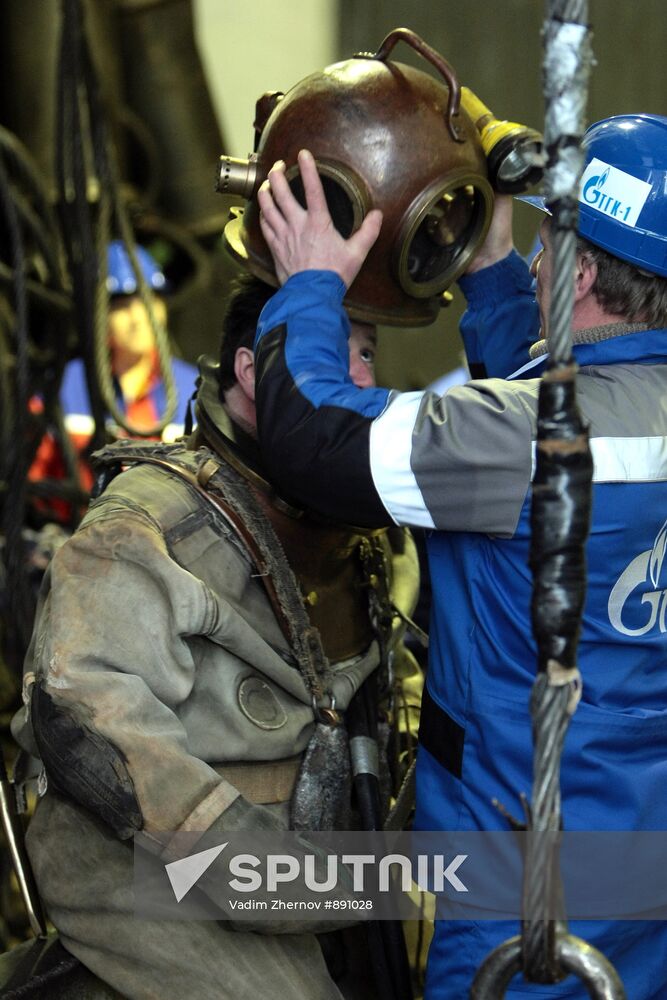 Anti-flood drills, Nizhne-Svir hydroelectric plant
