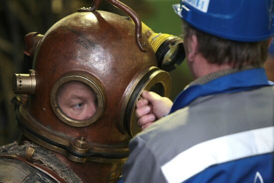 Anti-flood drills, Nizhne-Svir hydroelectric plant