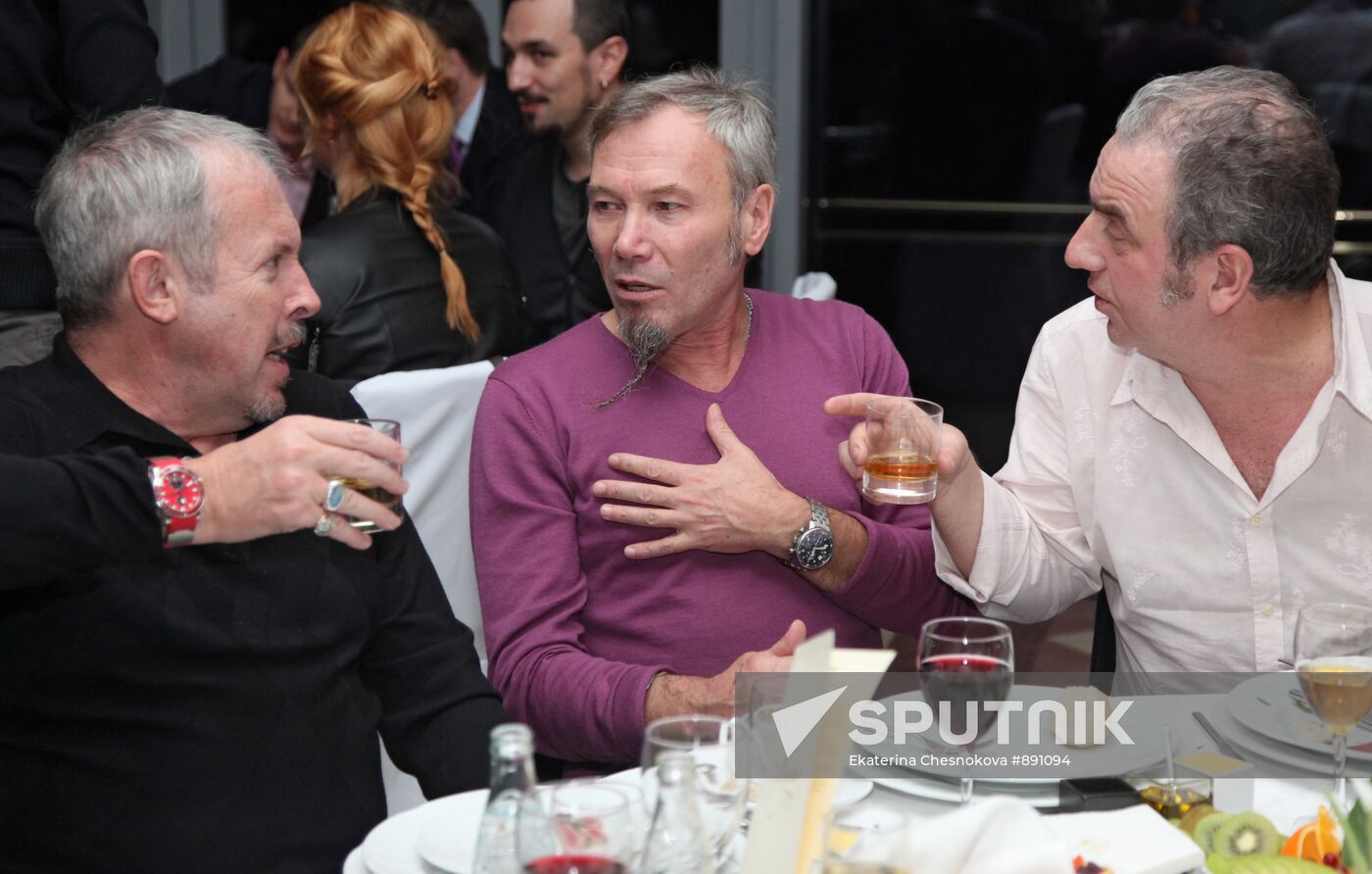 Andrei Makarevich, Vladimir Begunov and Vladimir Shakhrin