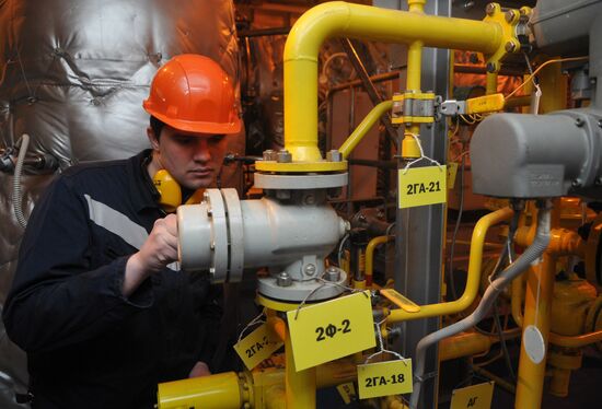 Opening of new gas turbine CHP plant