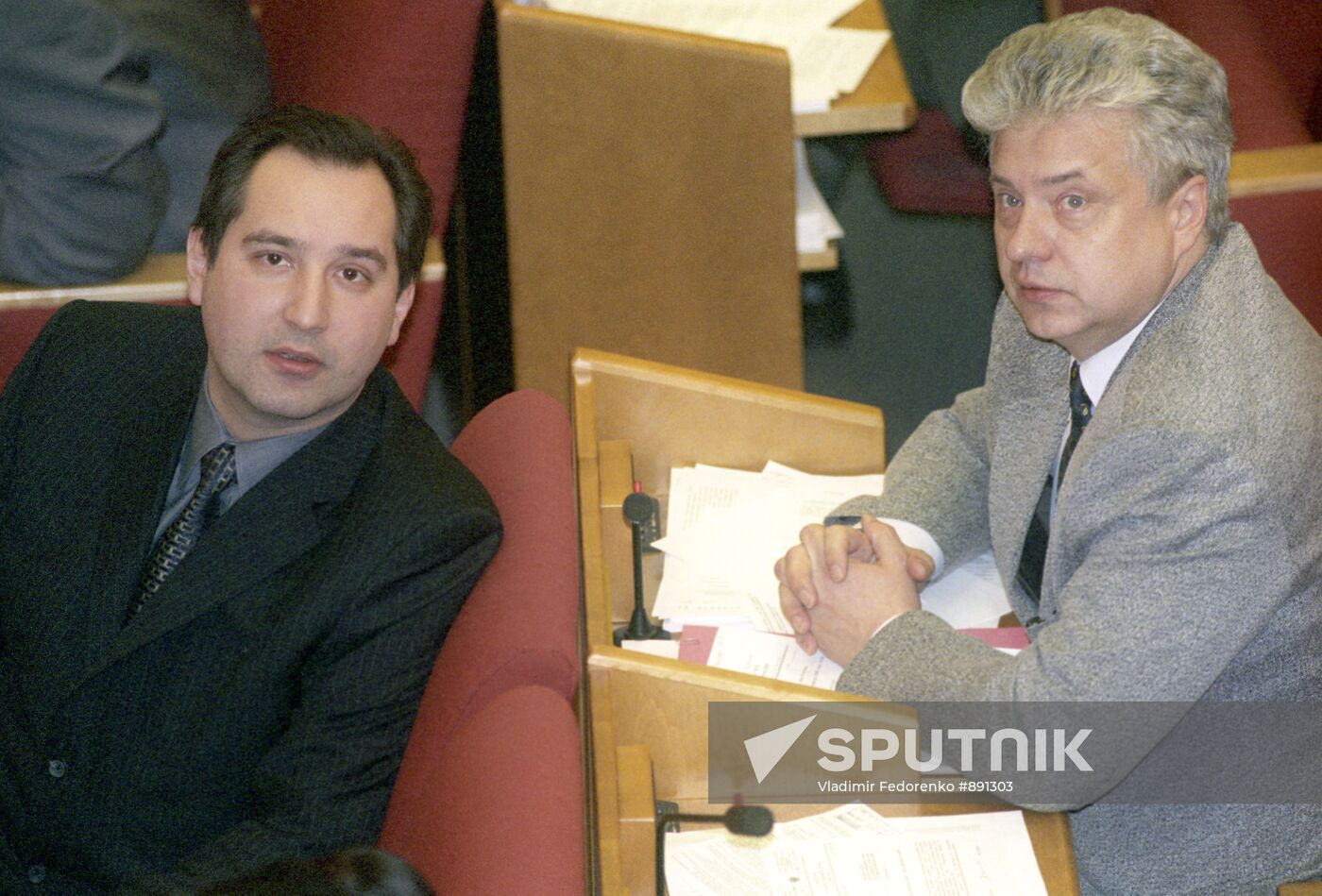 Dmitry Rogozin and Nikolai Kovalyov