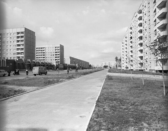Residential area in Novopolotsk