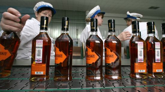Work at "SPI-RVVC" distillery in Kaliningrad