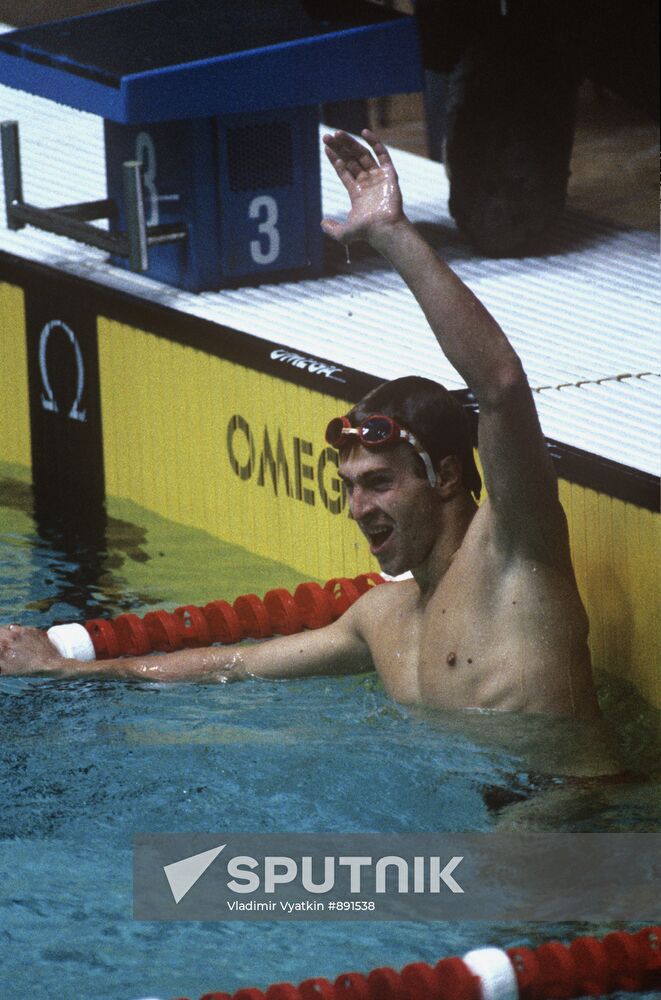 Swimmer Vladimir Salnikov