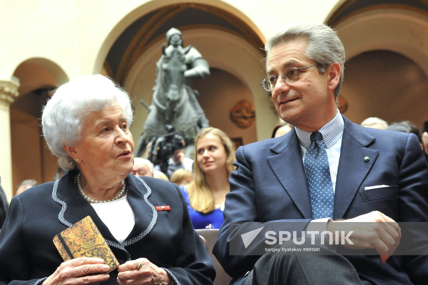 Opening of exhibition "Raphael. The Lady with a Unicorn"