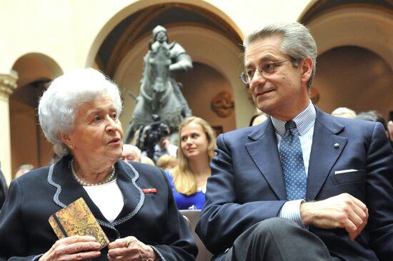 Opening of exhibition "Raphael. The Lady with a Unicorn"