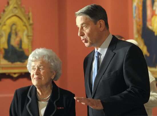 Alexander Avdeev and Irina Antonova