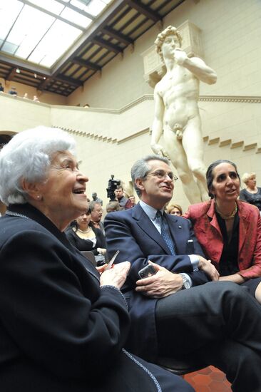 Opening of exhibition "Raphael. The Lady with a Unicorn"