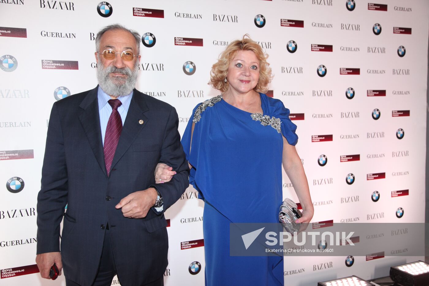 Artur Chilingarov with his wife