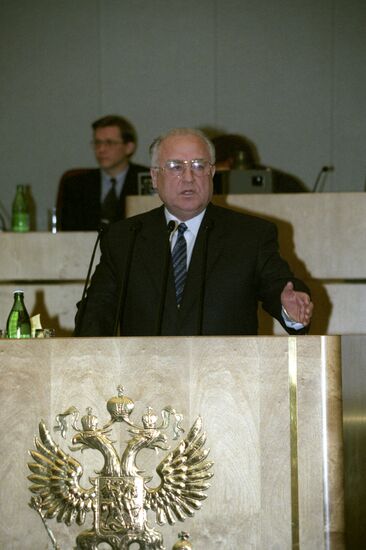 Russian Prime Minister Viktor Chernomyrdin