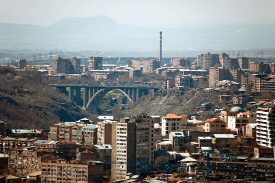 World cities. Yerevan