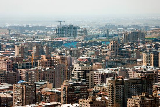 World cities. Yerevan