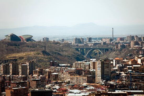 World cities. Yerevan