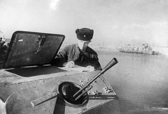 Participant of Stalingrad battle
