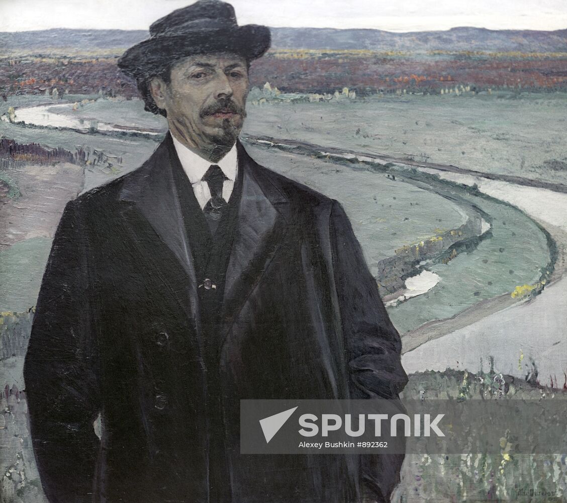 "Self-Portrait" by Mikhail Nesterov