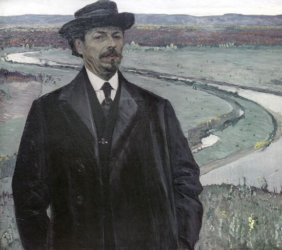 "Self-Portrait" by Mikhail Nesterov