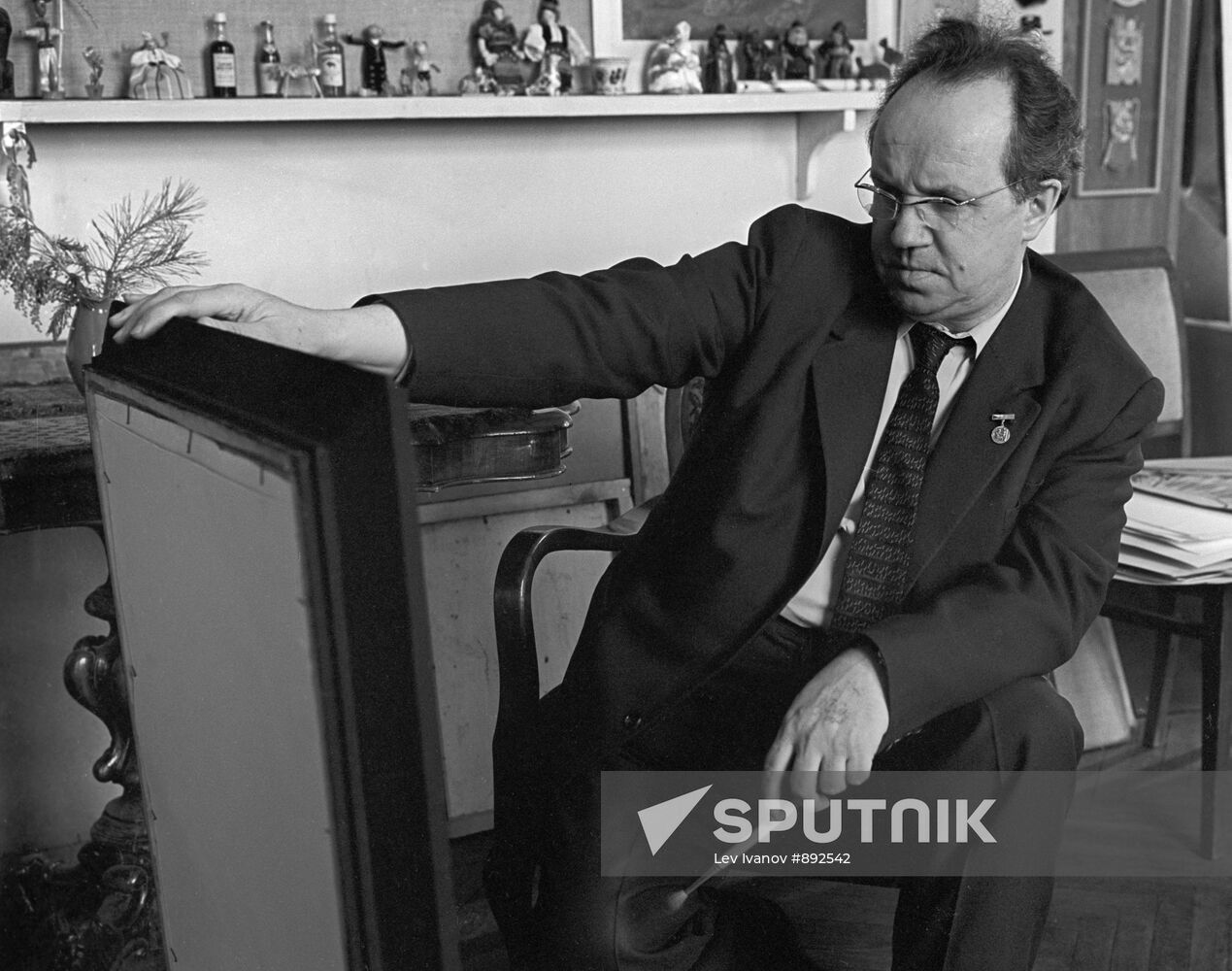 Painter Nikolai Zhukov