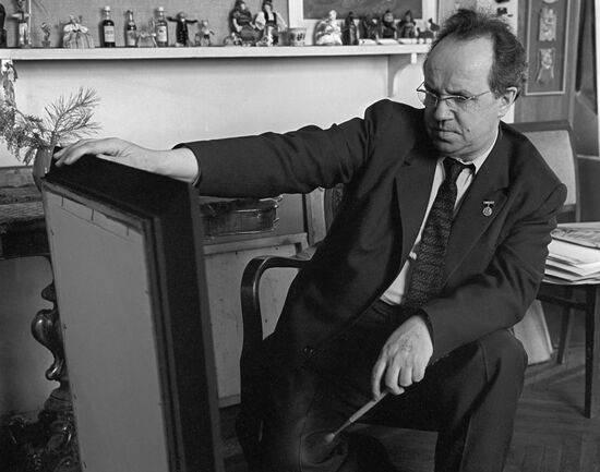 Painter Nikolai Zhukov