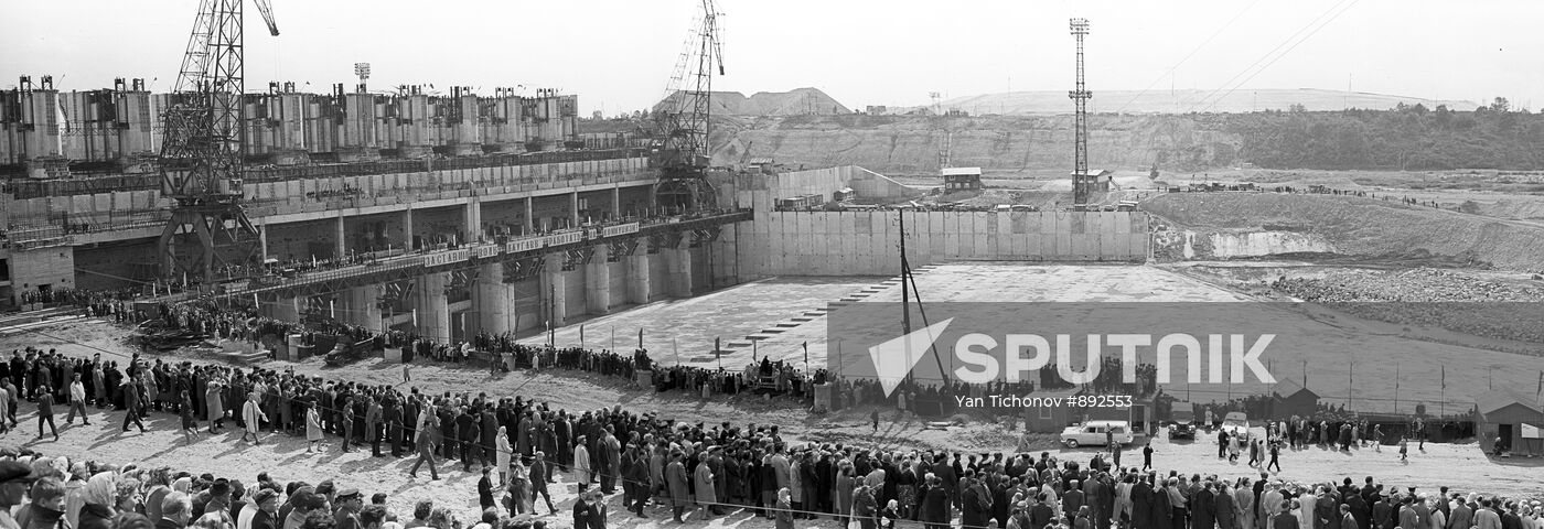Pliavins hydroelectric power plant