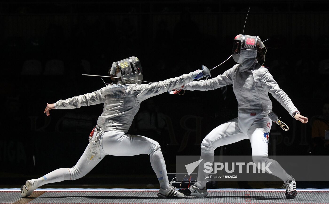 Sofia Velikaya and Olga Kharlan