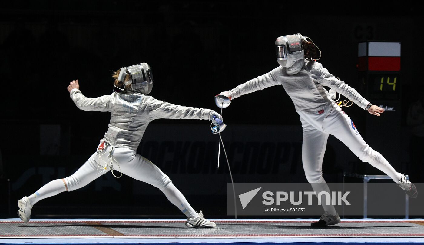 Sofia Velikaya and Olga Kharlan