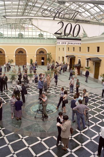 Celebration of 200th anniversary of A. Pushkin's birth