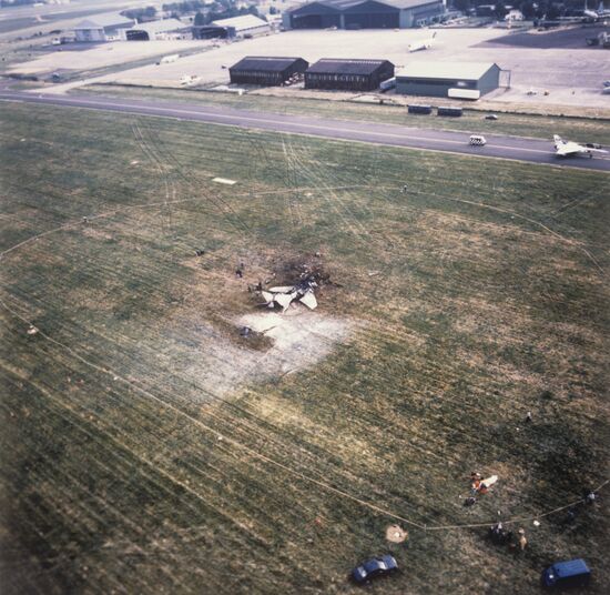 Place where MiG-29 aircraft crashed