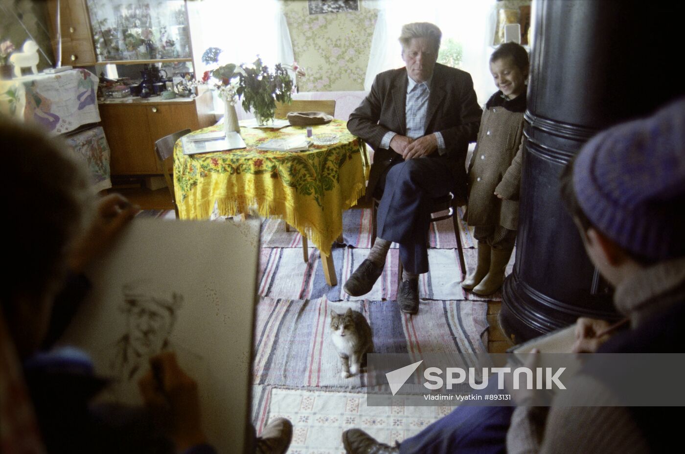 Poet and farmer Yevdokim Rusakov