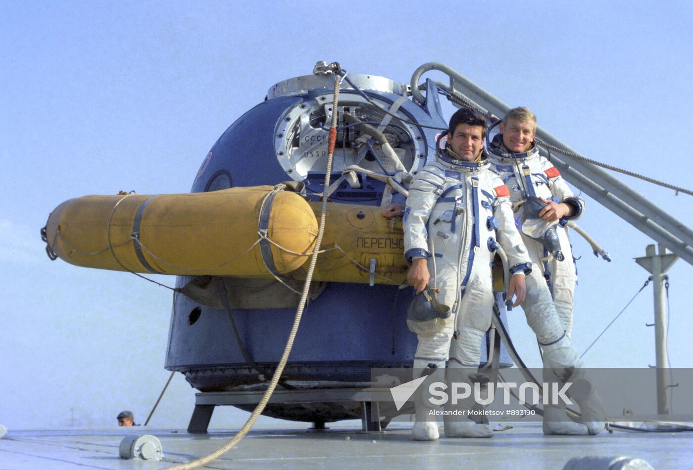 Mirosław Hermaszewski and Pyotr Klimuk