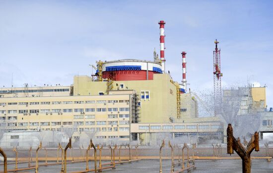 Work of Rostov nuclear power plant