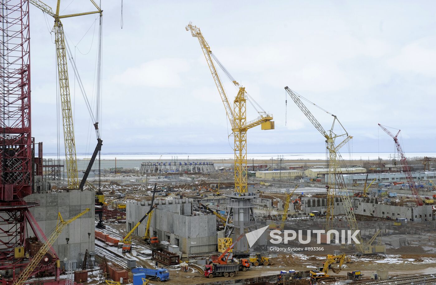 Work at Rostov nuclear power plant