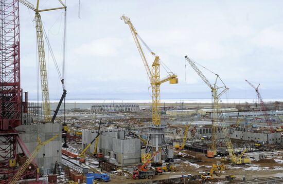 Work at Rostov nuclear power plant