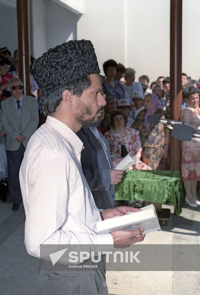 Tartar mosque sanctification ceremony