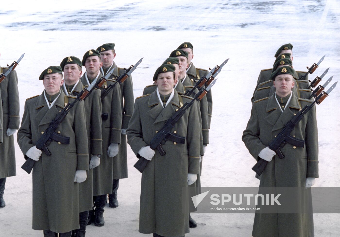 Soldiers of the Lithuanian Army