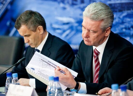 Rashid Nurgaliyev and Sergei Sobyanin