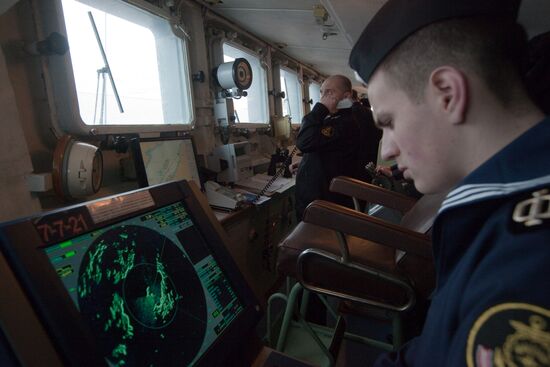 Antisubmarine BPK "Vice-Admiral Kulakov"