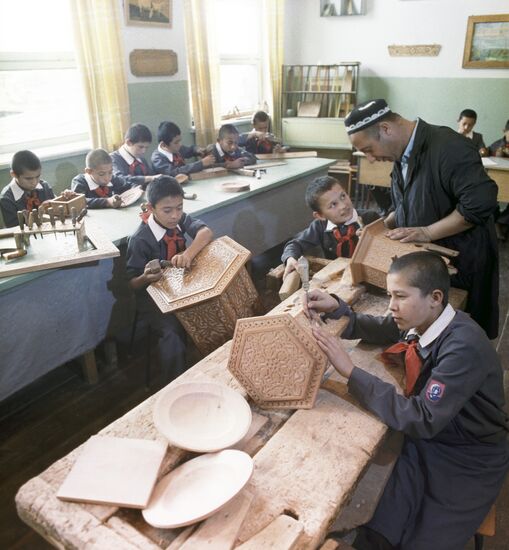 Wood carving