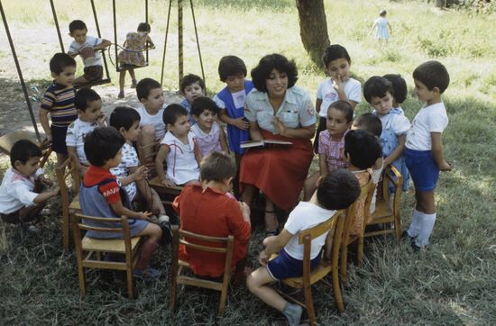 Kindergarten children