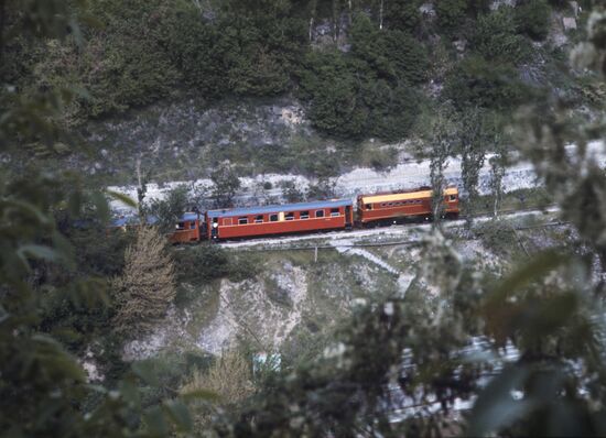Children's railway in Yerevan
