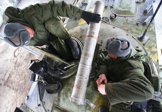 Combat training at Navy's training range