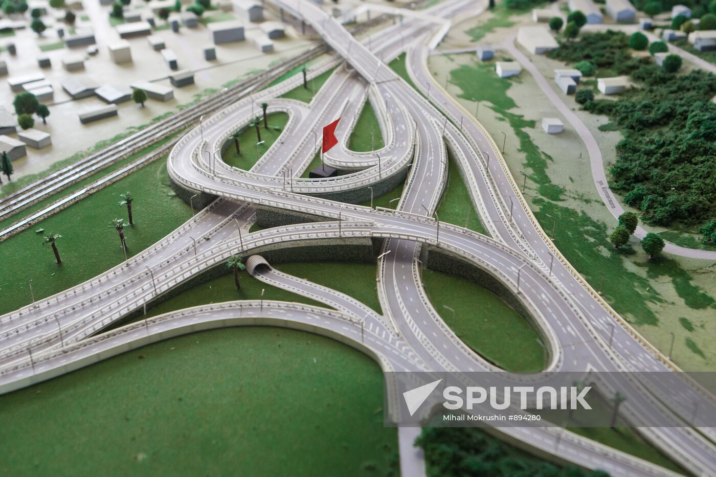 Road conctruction in Sochi