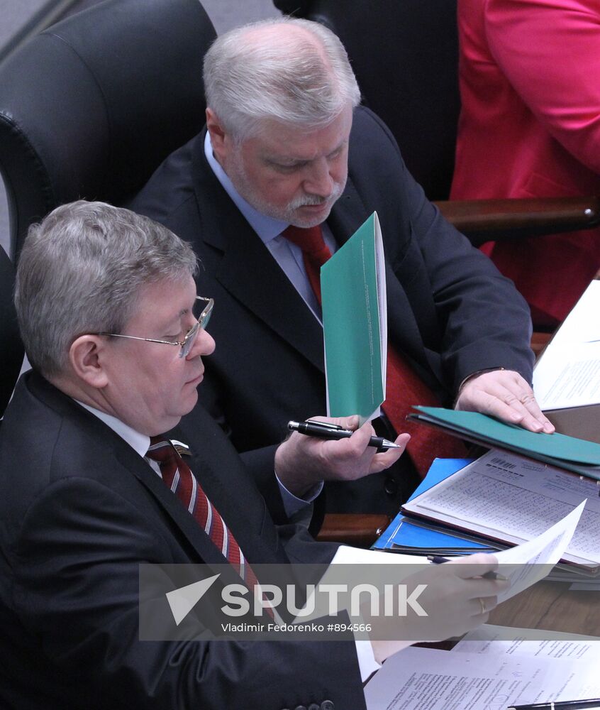 Alexander Troshin, Sergei Mironov