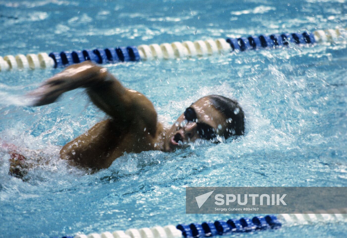 Three time Olympic champion Vladimir Salnikov