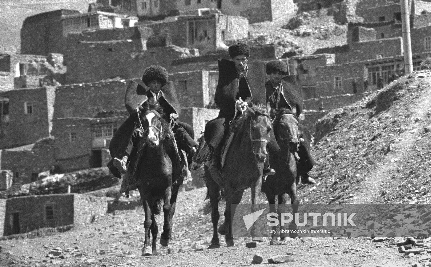 The horsemen of Daghestan