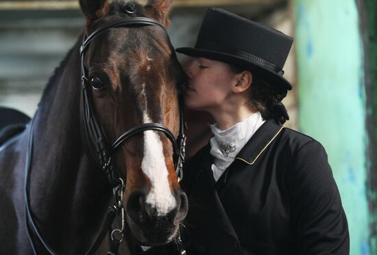Novosibirsk Equestrian school